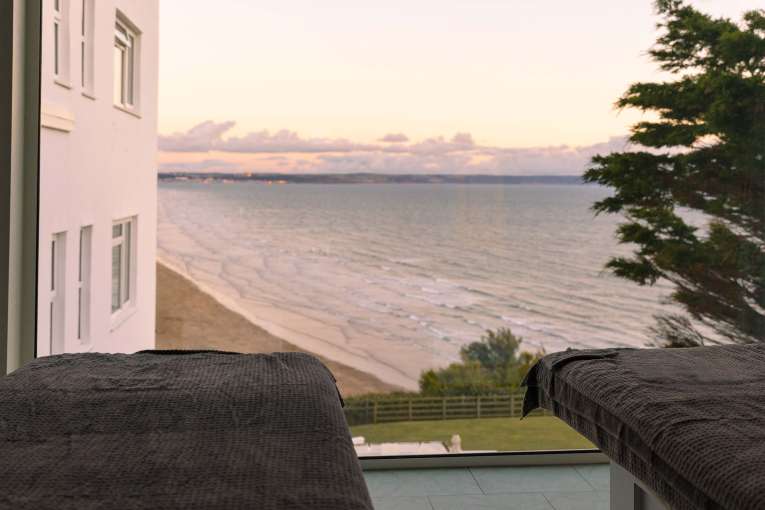 Saunton Sands Hotel Source Spa View from Treatment Room