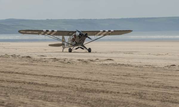 D Day at Saunton Sands Beach